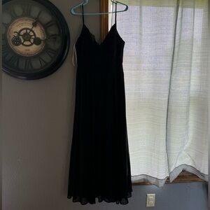 Black Adair’s bridesmaid dress
